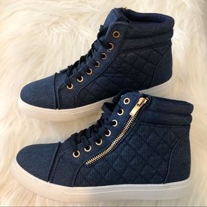 { soho girls } • high top tennies